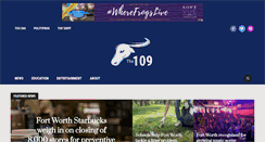 Desktop Screenshot of m.the109.org